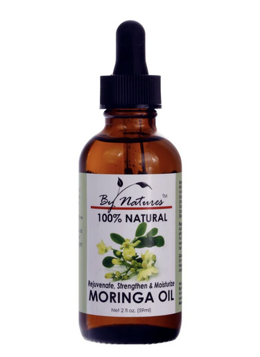 BY NATURES 100% Natural Moringa Oil (2oz)